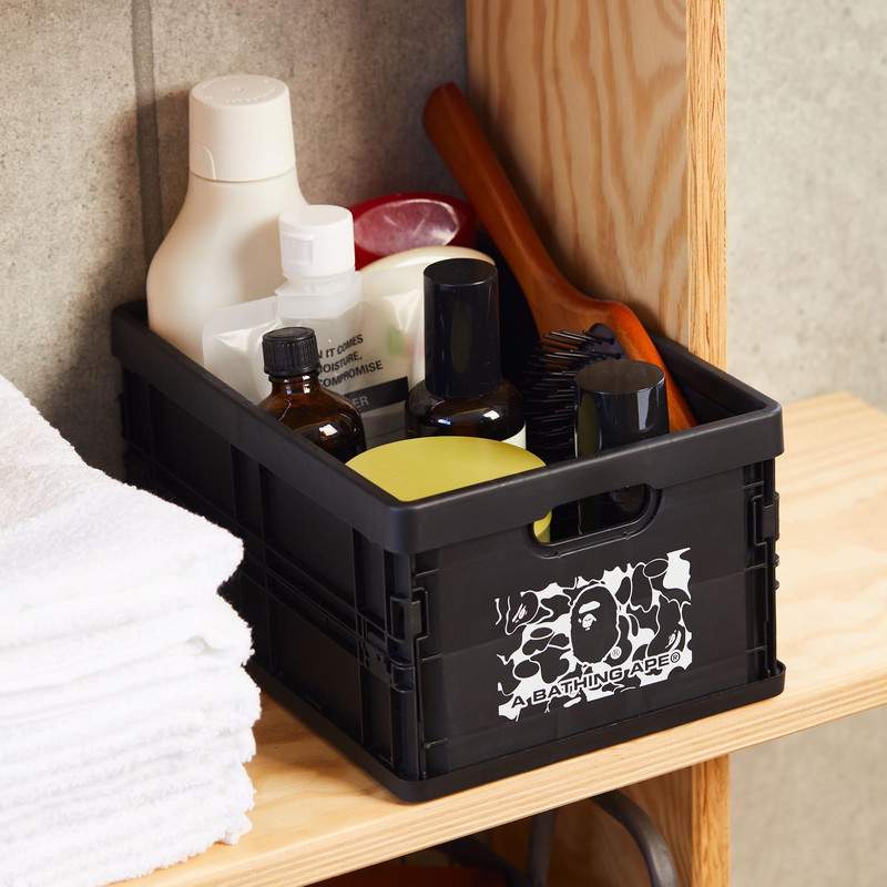 A BATHING APE®收納摺疊箱用法2